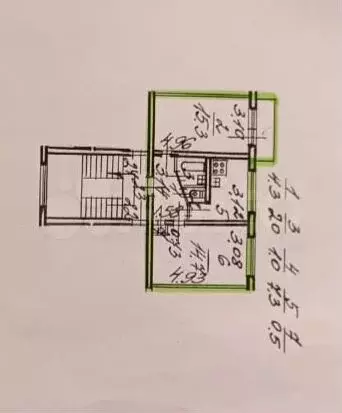 2-к. квартира, 45,1 м, 3/5 эт. - Фото 0