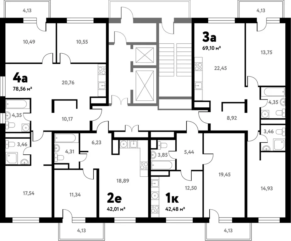 2-к кв. Московская область, Пушкино Мамонтовка мкр, Школьная ул., ... - Фото 2