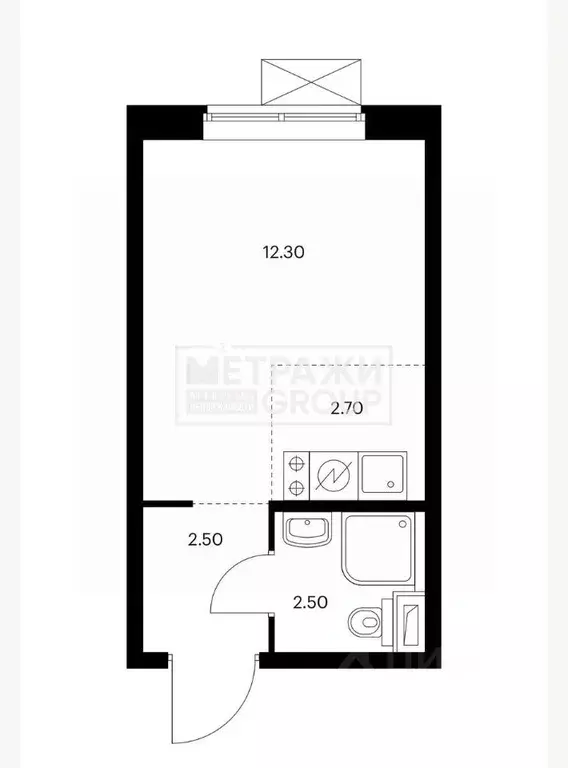 Студия Москва Лобненская ул., 13к4 (21.0 м) - Фото 2