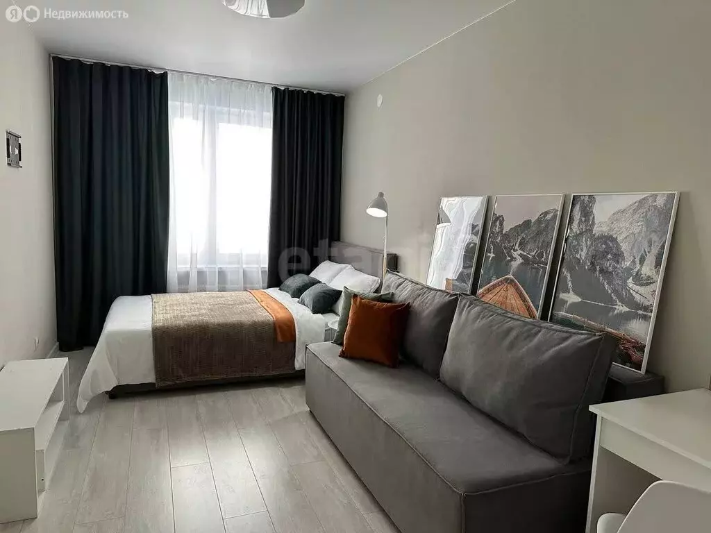 1-комнатная квартира: Тюмень, Ставропольская улица, 160 (33.4 м) - Фото 2