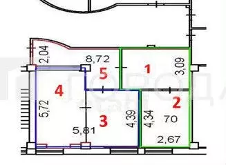 Продам офисное помещение, 63 м - Фото 0