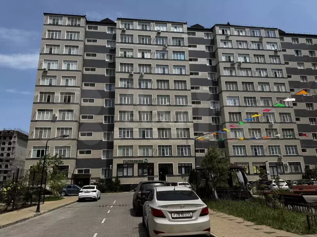 1-к. квартира, 49,6 м, 7/9 эт. - Фото 1