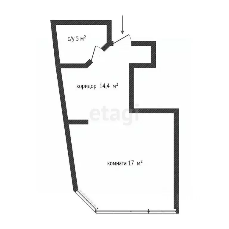 1-к кв. Краснодарский край, Геленджик Крымская ул., 22к13 (36.4 м) - Фото 1