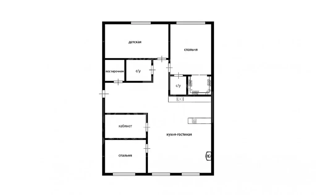 4-к кв. Москва ул. Станиславского, 11 (138.0 м) - Фото 2