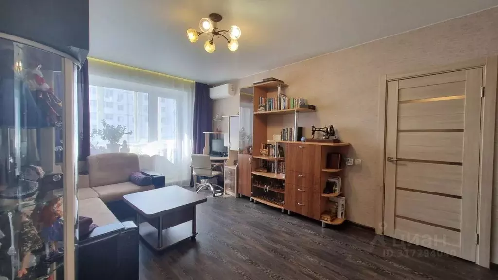 1-к кв. Ульяновская область, Ульяновск ул. Жиркевича, 5 (37.4 м) - Фото 1