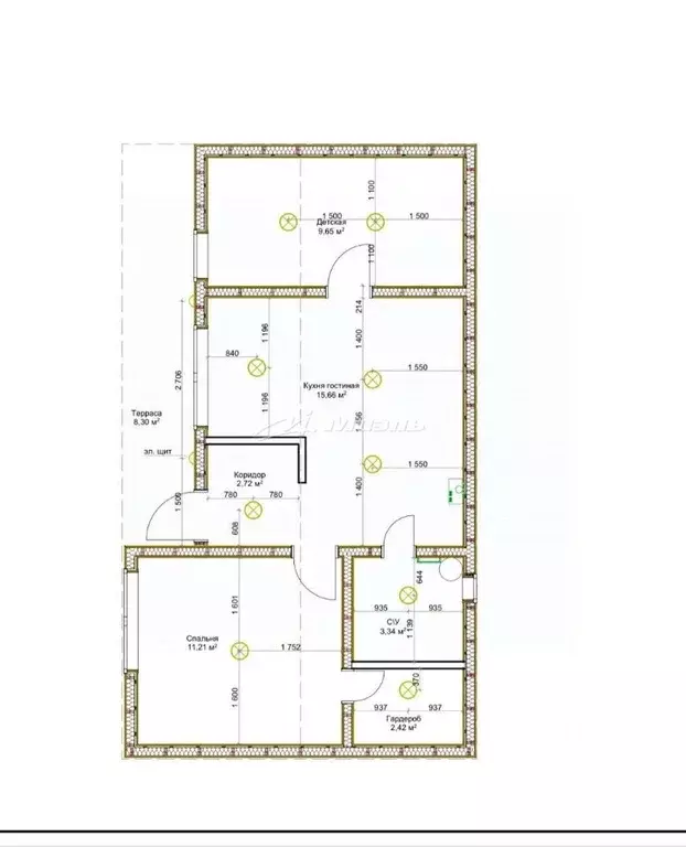 Дом в Крым, Симферопольский район, Добровское с/пос, Долина СНТ  (45 ... - Фото 2