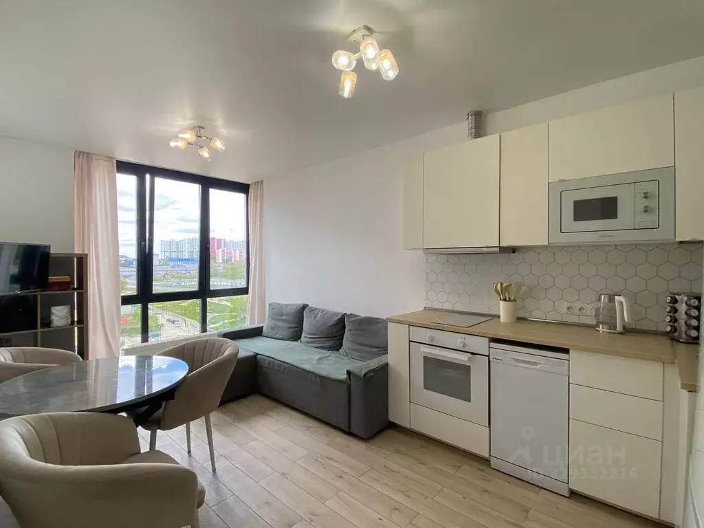 1-к кв. Москва пос. Коммунарка, ул. Бачуринская, 11 (40.0 м) - Фото 1