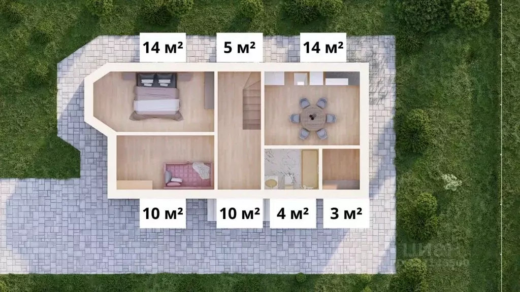 Дом в Краснодарский край, Динской район, Нововеличковское с/пос, ... - Фото 2