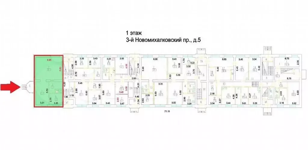 Помещение рядом с Большой Академической улицей - Фото 0