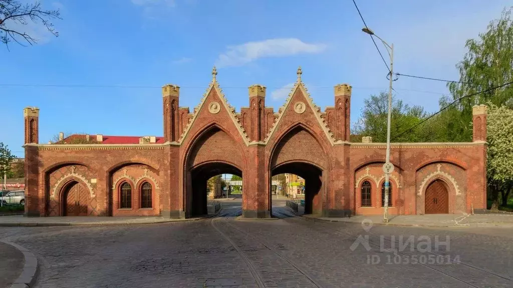 3-к кв. Калининградская область, Калининград Железнодорожная ул., 49 ... - Фото 0