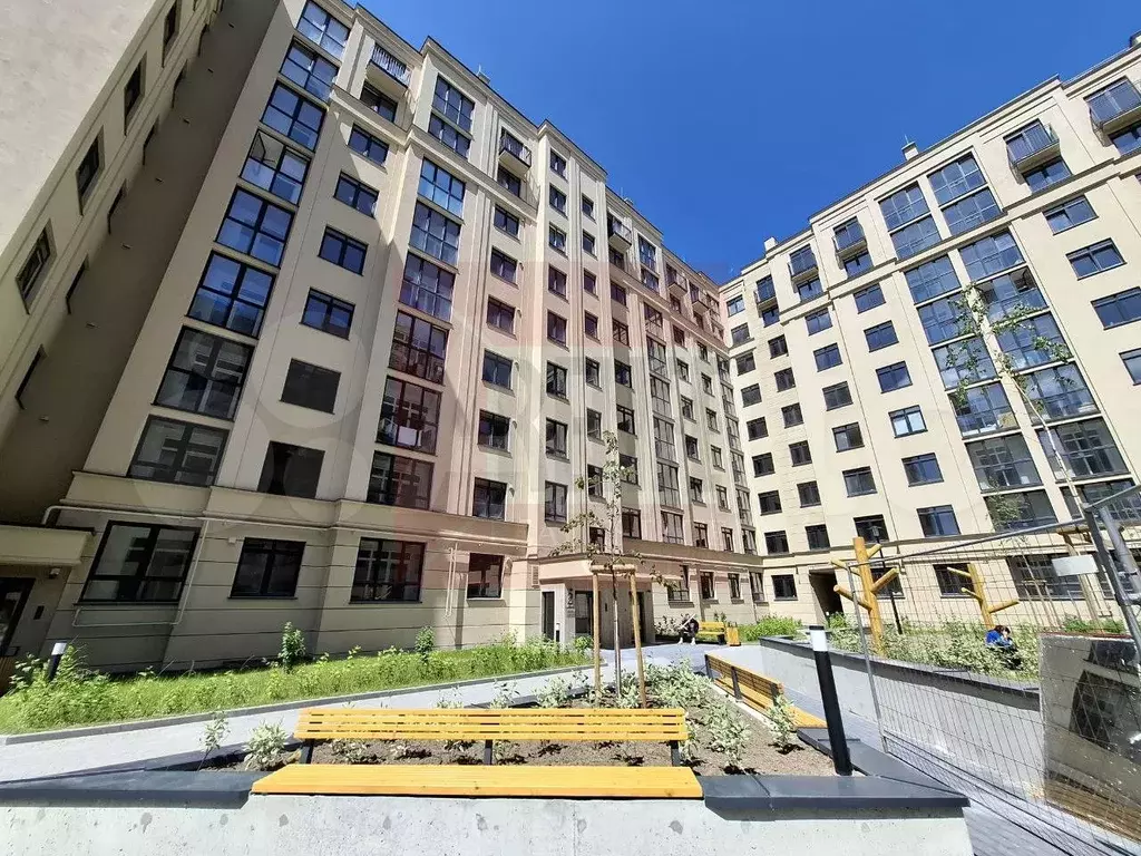 1-к. квартира, 49,8 м, 1/9 эт. - Фото 1