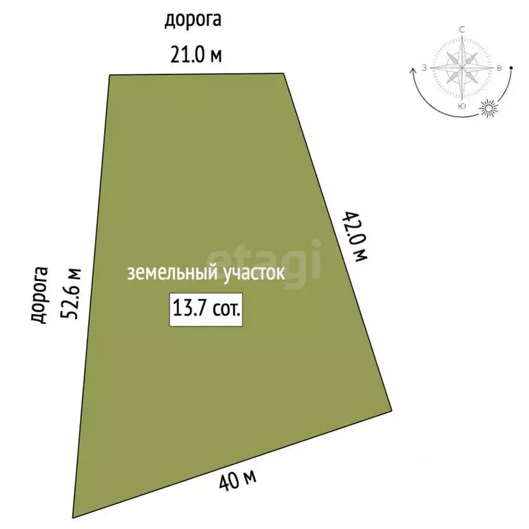 Участок в Марий Эл, Медведевский район, Шойбулакское с/пос, д. ... - Фото 0