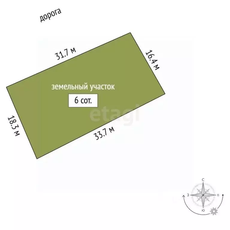Участок в Крым, Ленинский район, Мысовское с/пос, с. Семеновка ул. ... - Фото 2