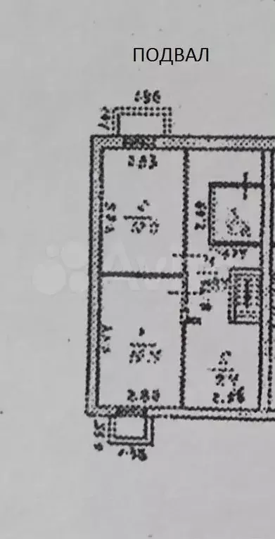 5-к. квартира, 95 м, 1/2 эт. - Фото 0