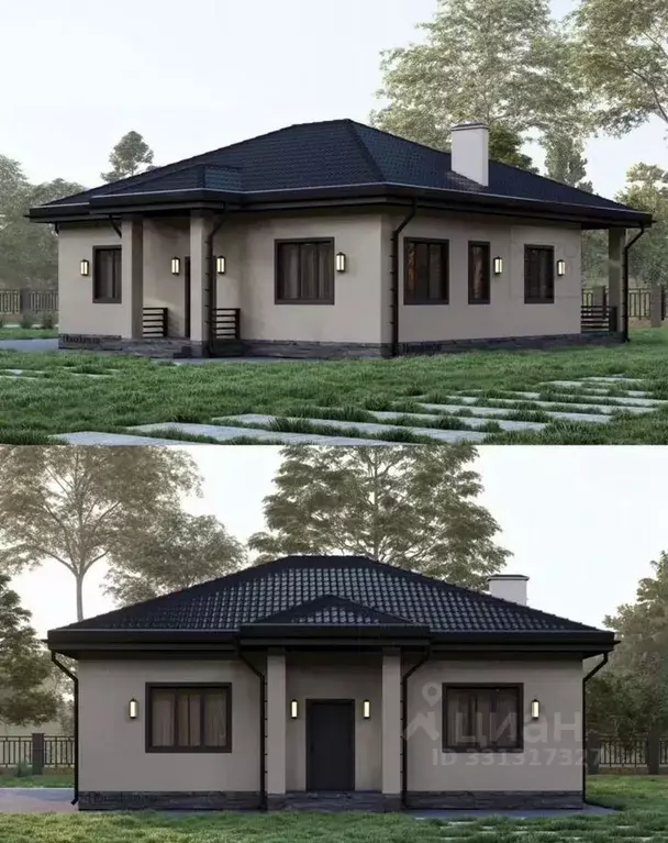 Дом в Краснодарский край, Темрюк Факел СНТ, ул. Урожайная, 98 (107 м) - Фото 1