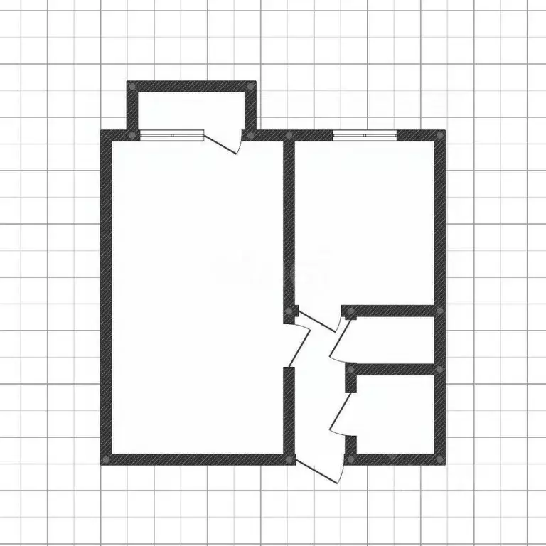 1-к кв. Иркутская область, Ангарск 19-й мкр, 9 (33.0 м) - Фото 2