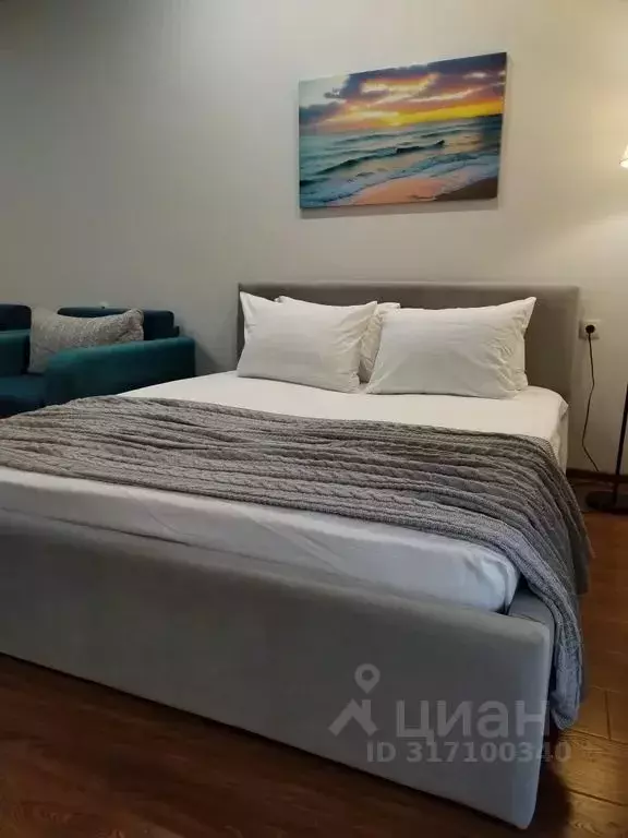 1-к кв. Крым, Черноморское пгт ул. Сигнальная, 2Вк1 (40.0 м) - Фото 1