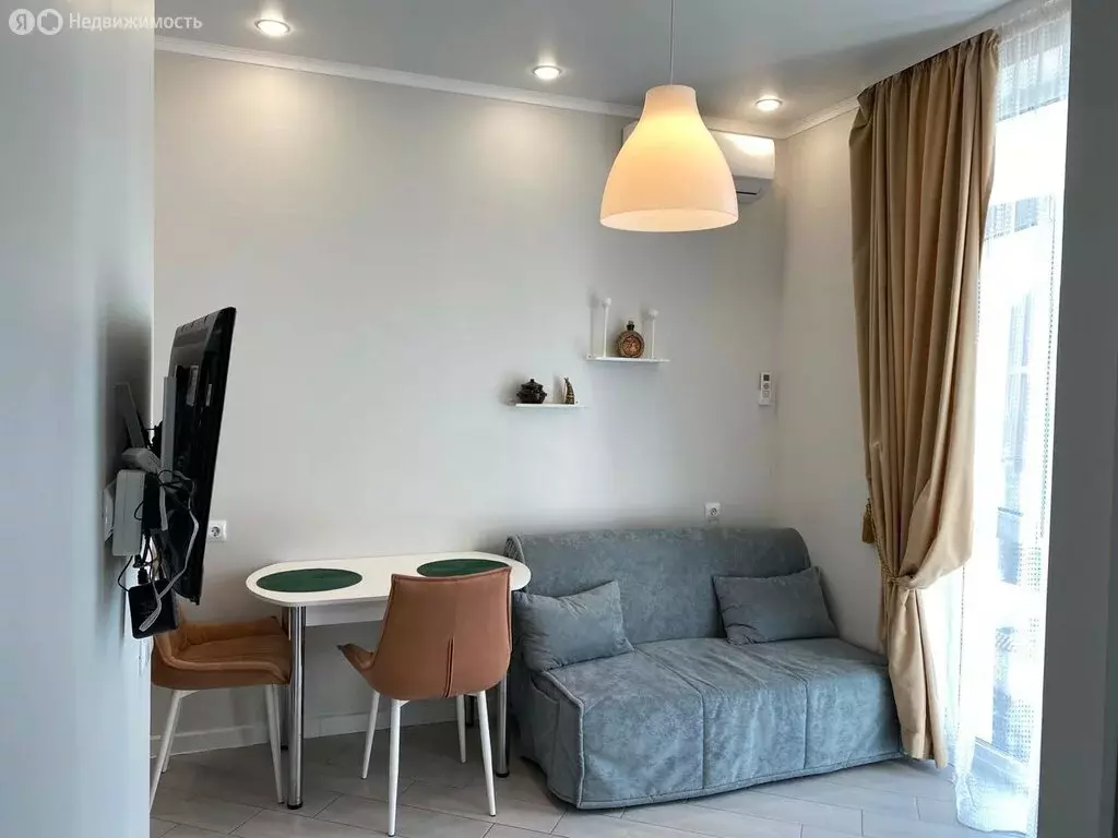 Квартира-студия: Адлер, Прибрежная улица, 10 (25 м) - Фото 1