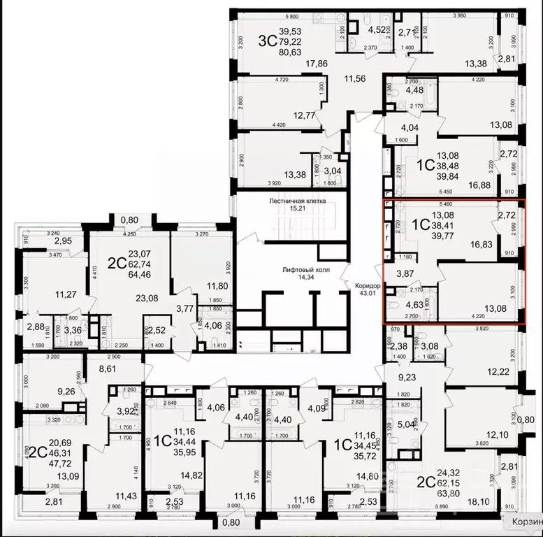 1-к кв. Рязанская область, Рязань Куйбышевское ш., 17 (39.77 м) - Фото 1