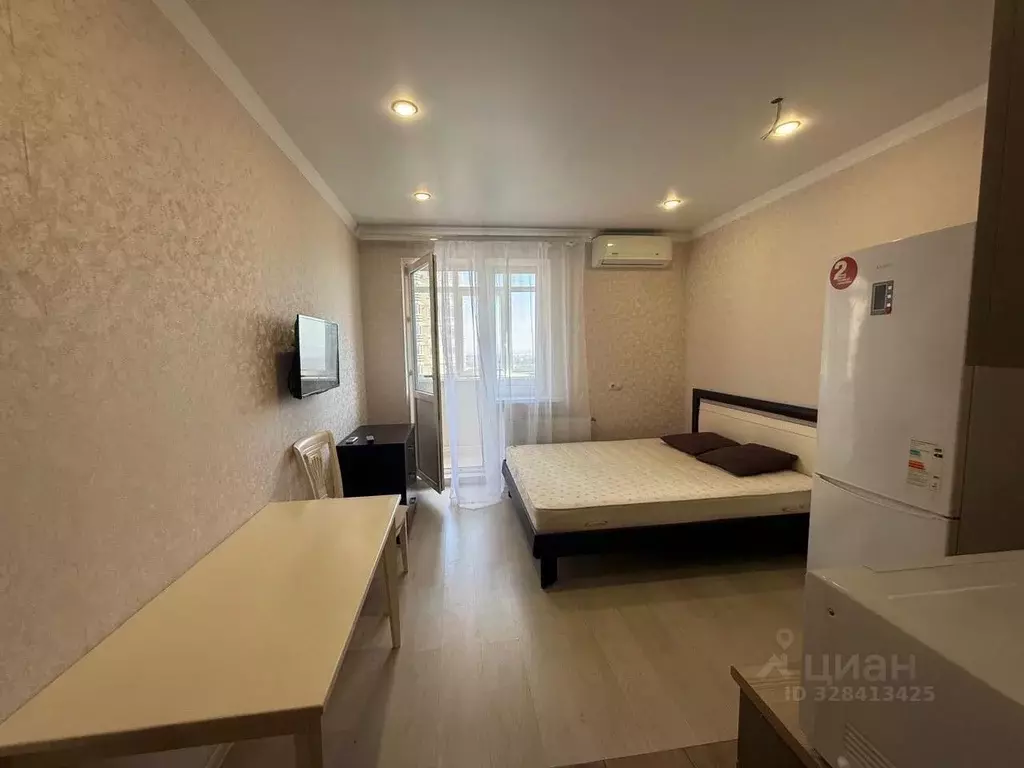 Студия Ростовская область, Ростов-на-Дону Берберовка мкр, ул. ... - Фото 2