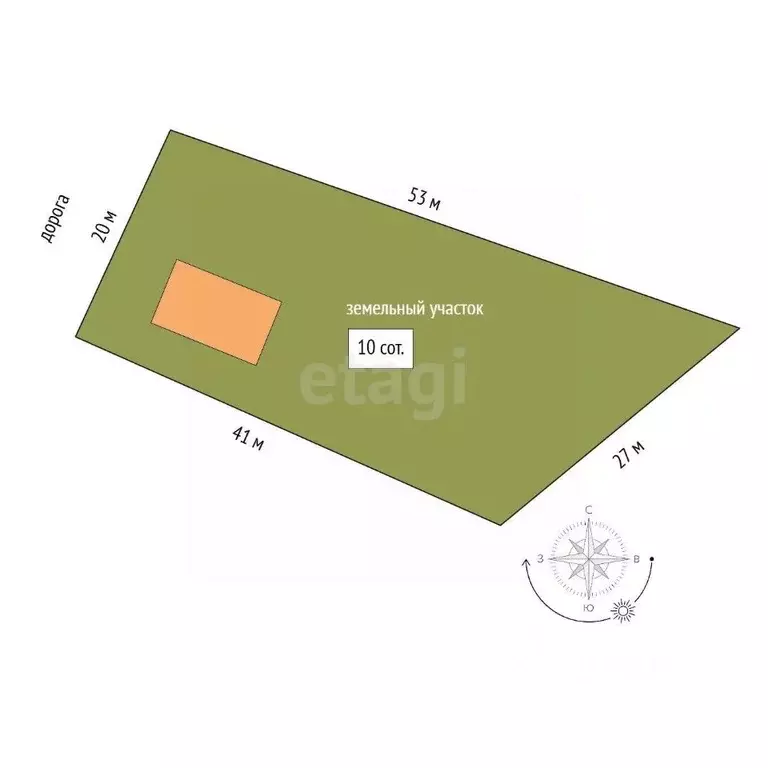 Дом в Томская область, Томский район, Поселок Зональная ст. ул. ... - Фото 2