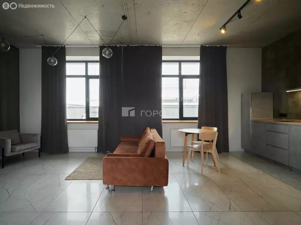 Квартира-студия: Барнаул, улица 1905 года, 25 (40 м) - Фото 2