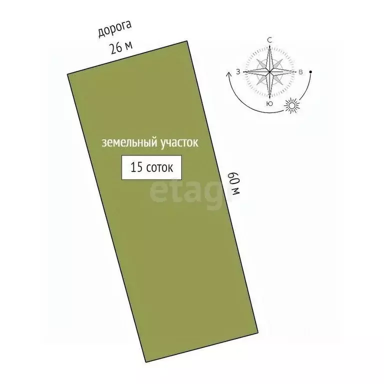 Участок в Татарстан, Тукаевский район, Князевское с/пос, с. Князево  ... - Фото 2