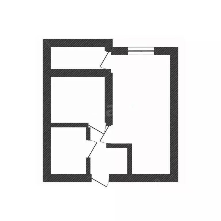 1-к кв. Курганская область, Курган Солнечный бул., 32 (33.8 м) - Фото 2