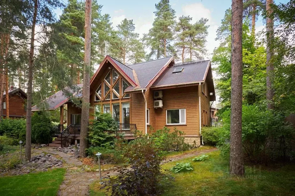 Коттедж в Ленинградская область, Приозерский район, пос. Сосново ул. ... - Фото 0