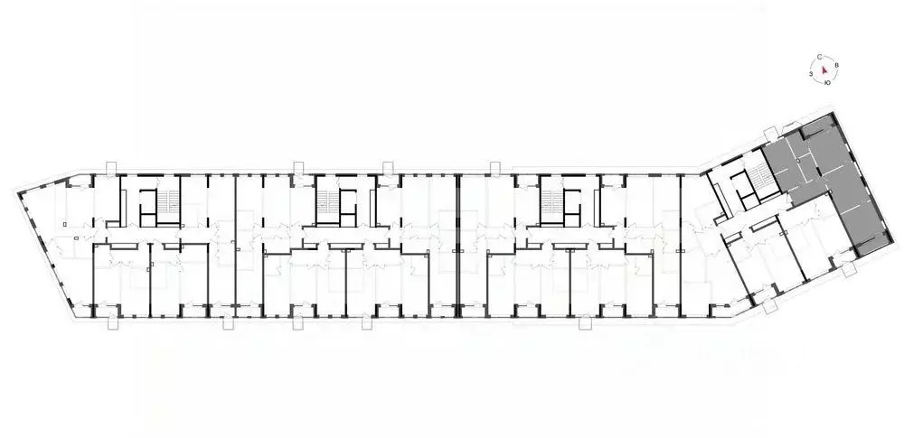 3-к кв. Татарстан, Казань ул. Аделя Кутуя, 180 (94.59 м) - Фото 2