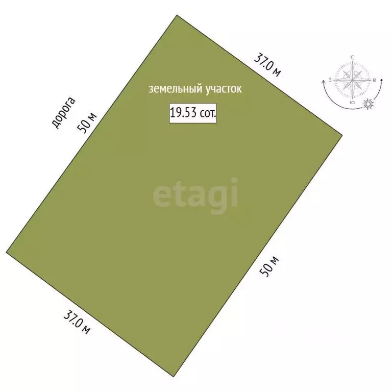 Участок в Калужская область, Малоярославецкий район, с. Детчино  ... - Фото 2