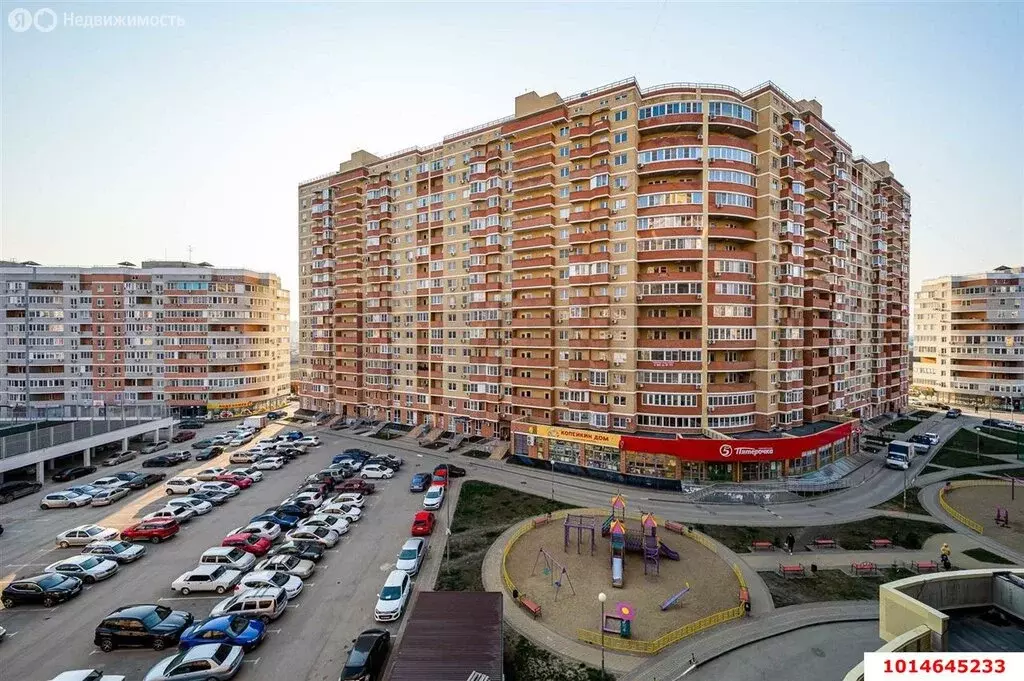 1-комнатная квартира: Краснодар, Командорская улица, 3к1 (34.6 м) - Фото 1
