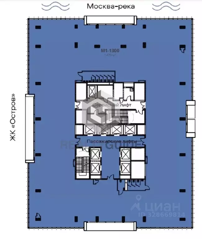 Офис в Москва ул. Нижние Мневники, 37Ас3 (1479 м) - Фото 1