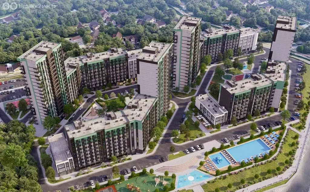 1-комнатная квартира: село Небуг, Центральная улица, 12А/1 (31.92 м) - Фото 2