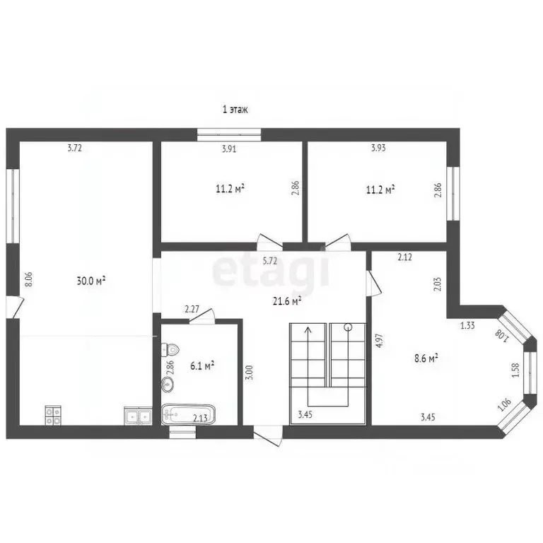 Дом в Краснодарский край, Краснодар ул. Писателя В.П. Неподобы, 2/12 ... - Фото 2