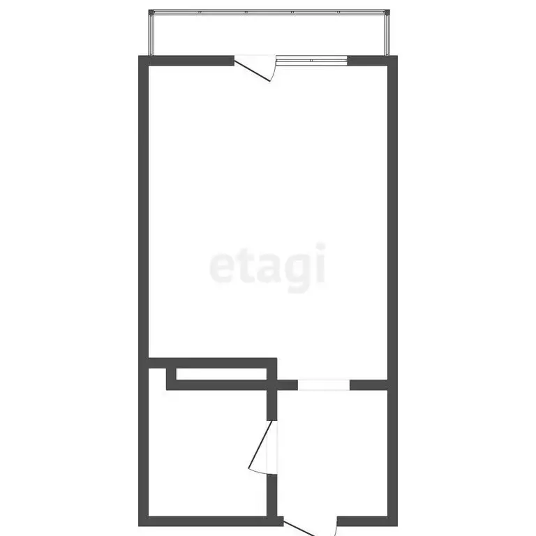 Квартира-студия: Воронеж, Ипподромная улица, 68/2 (30 м) - Фото 1