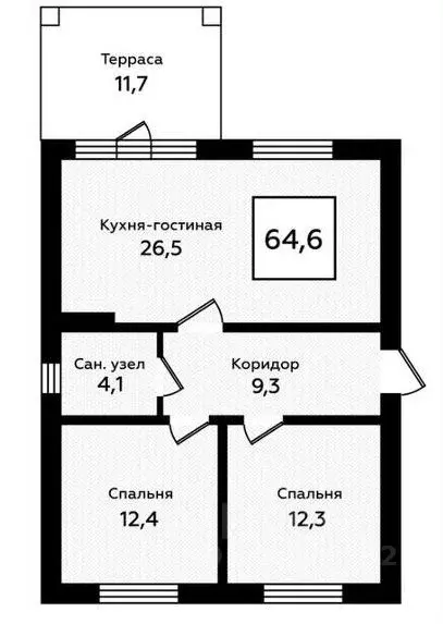 Дом в Краснодарский край, Краснодар муниципальное образование, Ленина ... - Фото 1