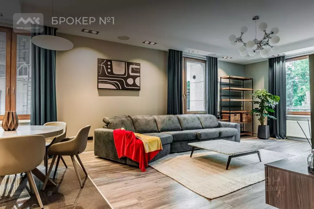 1-к кв. Санкт-Петербург Смольная наб., 12 (77.0 м) - Фото 2