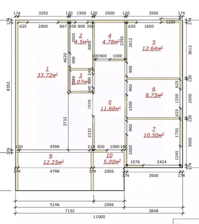Дом в Марий Эл, Медведевский район, Краснооктябрьский городское ... - Фото 2
