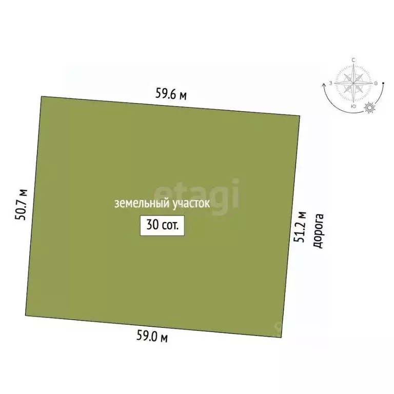 Участок в Московская область, Серпухов городской округ, д. Сенькино ... - Фото 2