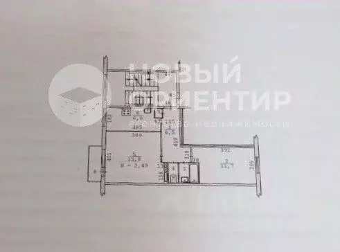 2-к кв. Свердловская область, Екатеринбург ул. Черкасская, 39 (44.3 м) - Фото 1