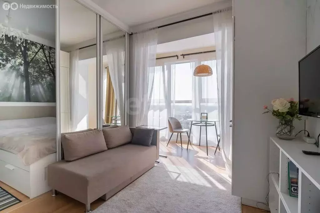 Квартира-студия: Кудрово, Европейский проспект, 21к2 (32.8 м) - Фото 1