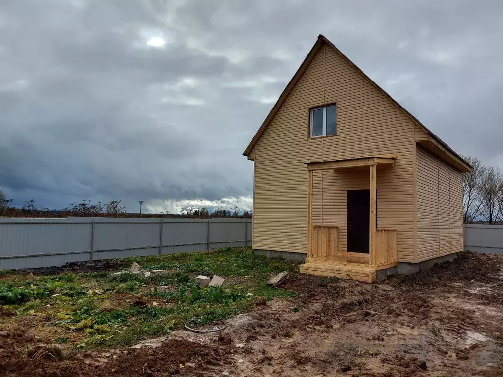 Дом в Московская область, Наро-Фоминский городской округ, д. Клово  ... - Фото 0