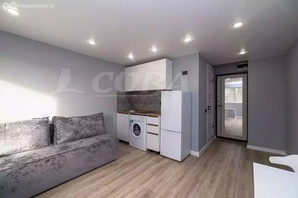 Квартира-студия: Тюмень, улица 30 лет Победы, 105 (21 м) - Фото 1