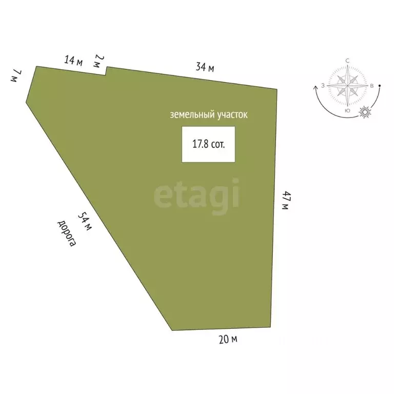 Участок в Ростовская область, Азовский район, Елизаветинское с/пос, ... - Фото 2