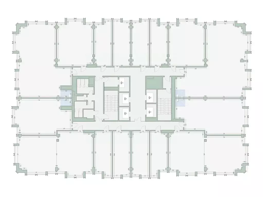 Офис в Москва 1-й Варшавский проезд, 1АС32 (76 м) - Фото 2