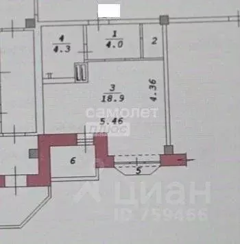 1-к кв. Новосибирская область, Новосибирск Шлюз мкр, ул. Балтийская, ... - Фото 2
