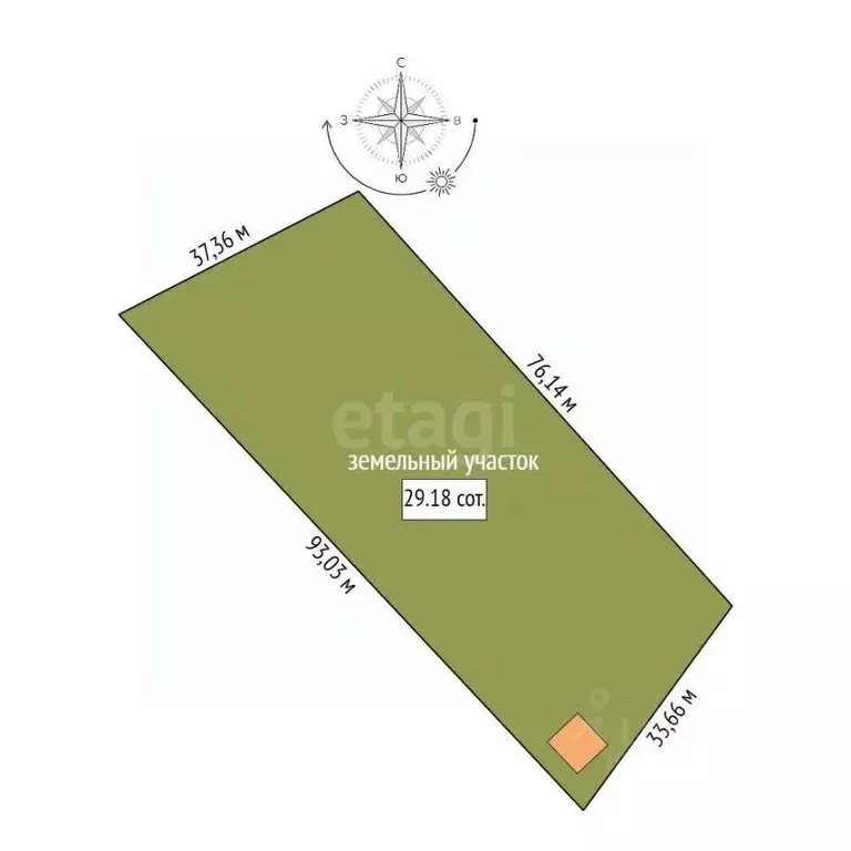 Участок в Амурская область, Благовещенский район, с. Чигири ул. Мира ... - Фото 2