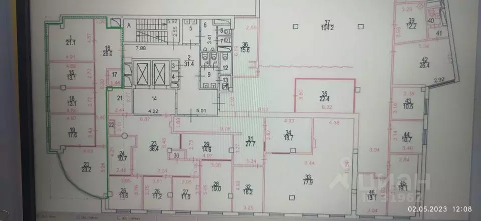 Офис в Москва 2-я Звенигородская ул., 13С42 (145 м) - Фото 2