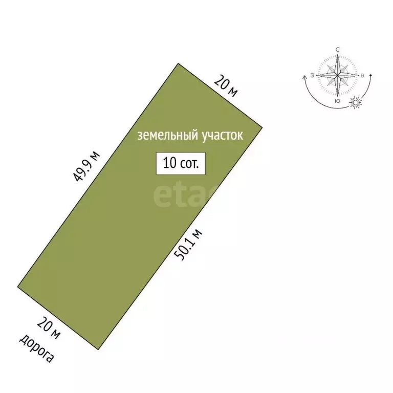 Участок в Крым, Ялта Васильевка мкр,  (10.0 сот.) - Фото 1